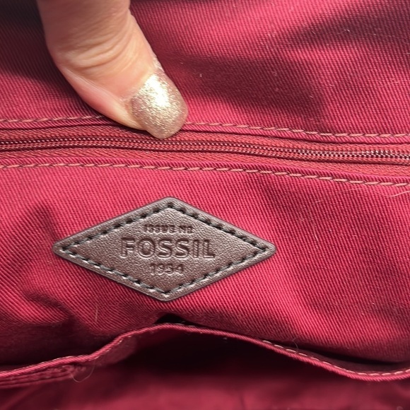 Fossil Geometric Patterned Plastic Coated Tote Bag. MCB4528C - Picture 15 of 16